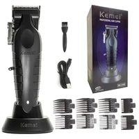 Kemei KM-2296 Hair Clipper Kit Men's Electric Shaver Hair Trimmer Machine Professional Hair Cutting Machine 1