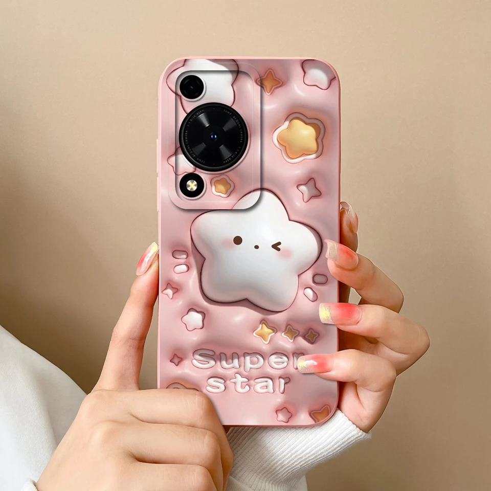 Love Heart Flower Durable Shockproof Antifouling Soft Bumper Case
