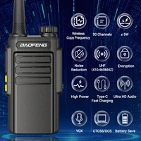 2PCS Baofeng GMSK Digital W31D Walkie Talkie Encrypted Call Noice Reduction HD Radio  Type-C Charger UHF Two Way Radio BF-888s 2