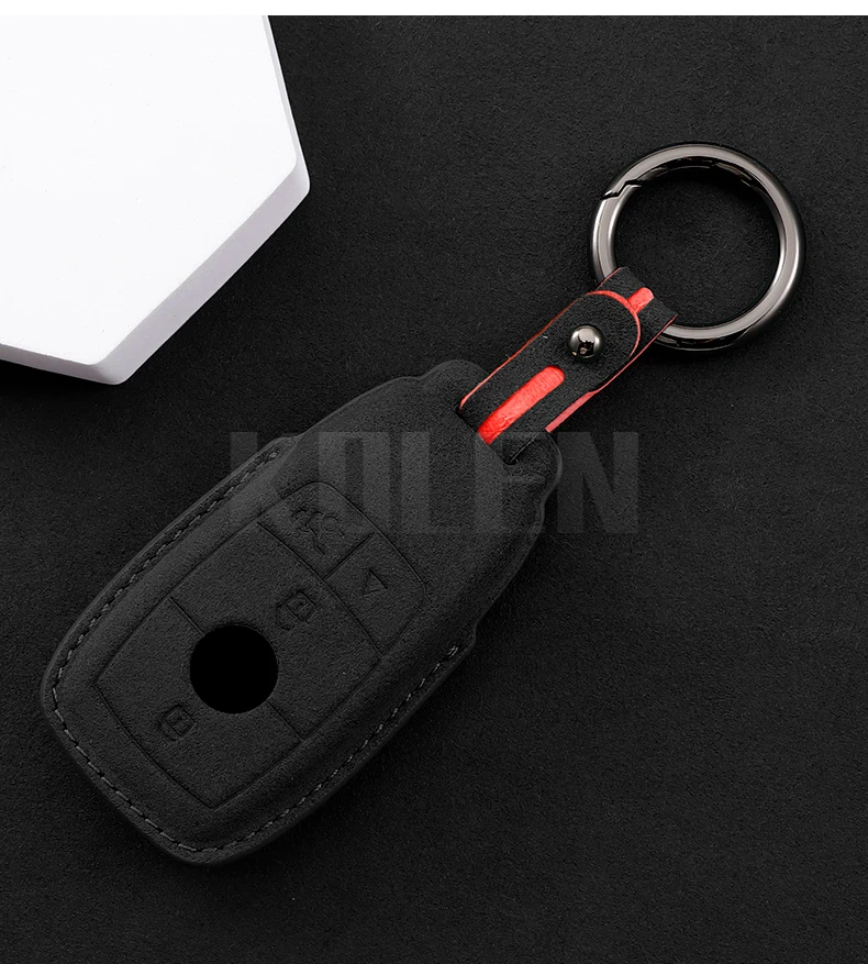 Auto Fernbedienung Schlüssel Fall Abdeckung Shell Für Mercedes Benz A C E S G Klasse GLC CLE CLA GLB GLS W177 W205 W213 W222 X167 AMG Leder Fob – Detail 8