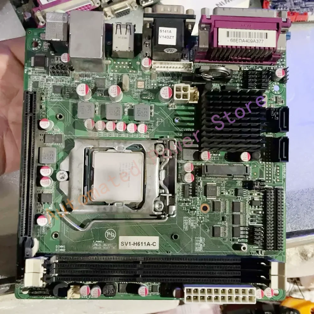 산업용 제어 마더보드 17×17cm H61 DDR3 V1-H611A-C