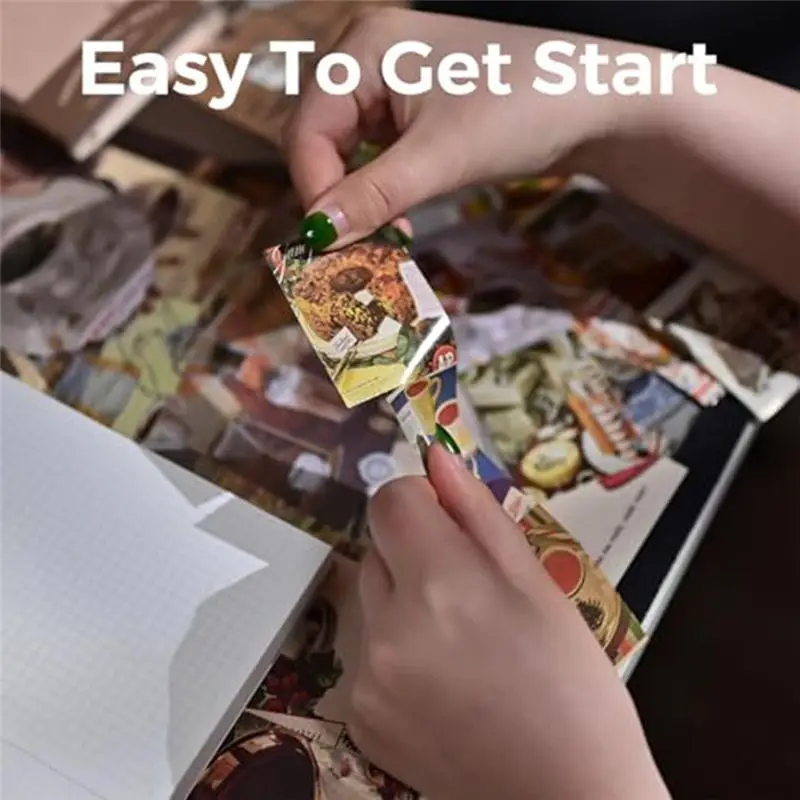 【스크랩북킹 키트, 빈티지 컬렉션, 불렛 스크랩북킹 재료, 플래너 DIY 아트 공예품에 적합】