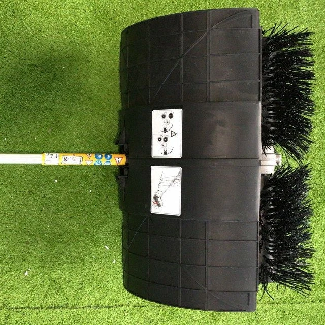 Portable  popular manual Outdoor Road Street Turf Sweeper garden tool Hand push gasoline lawn sweeper