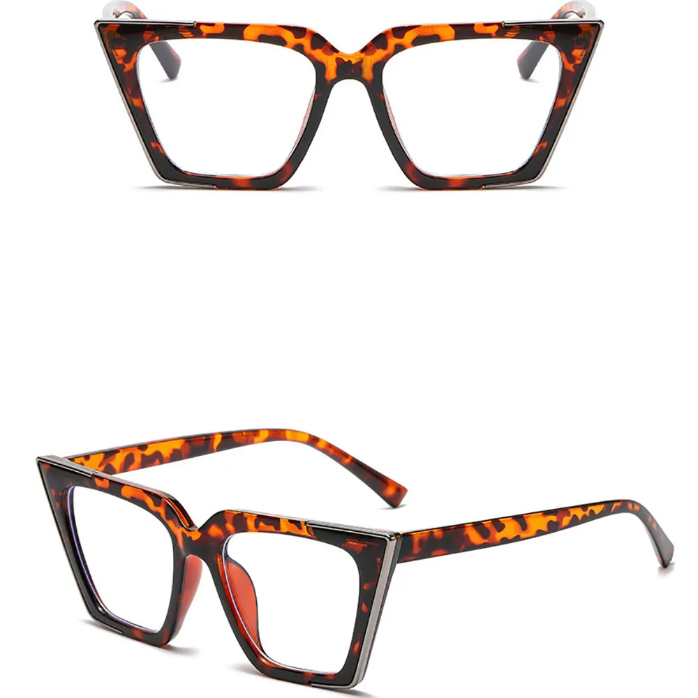 Eye Glasses Versatile Luxury Optical Eyewear Large Frame Glasses Trendy Blue Light Blocking Glasses For Computer Fashion