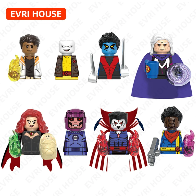 Hot Cartoon Mini Action Figures Bricks Comic Anime Movie Assembly Building Blocks Toys for Children G0167