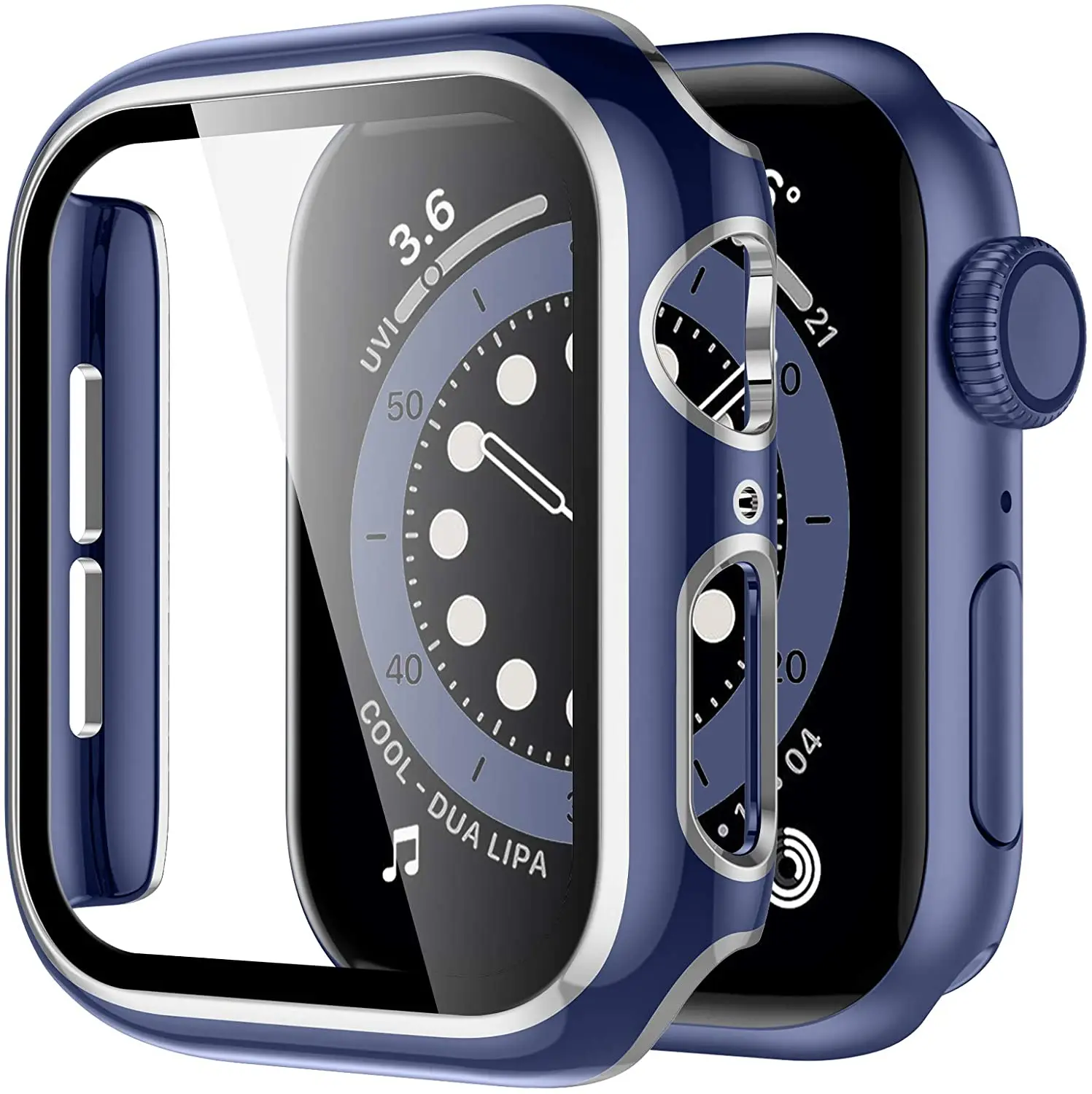 Premium Tempered Glass Screen Protector Cover for Apple Watch - PC Accessories for All Series