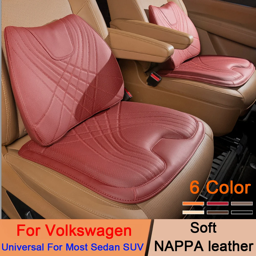 

Car Seat Cushion Seat Backrest Lumbar Pillow Buffering Waist Pain Pillows For VW Golf 7 MK7 Golf 8 Mk8 Tiguan Polo Jetta Passat