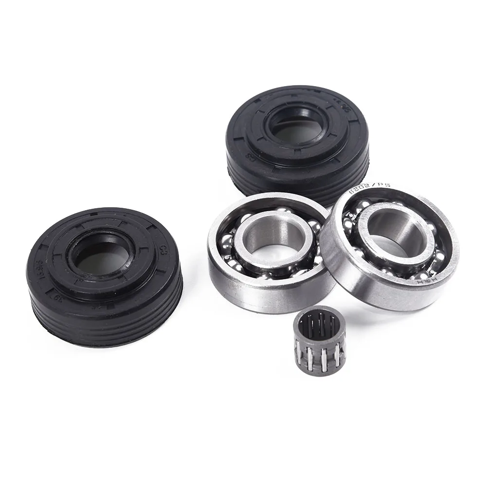 

Crankshaft Bearing & Oil Seals For 2145 503932302 Garden Power Tools Crank Ball Bearing Kit