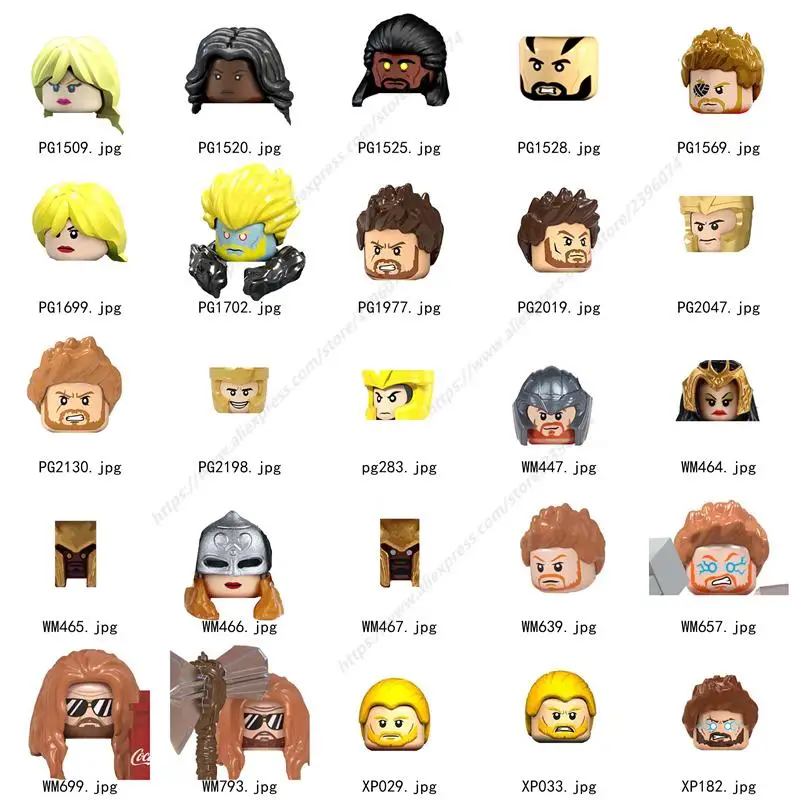 

Single models Action Figures accessories Building Blocks toys for Series-047