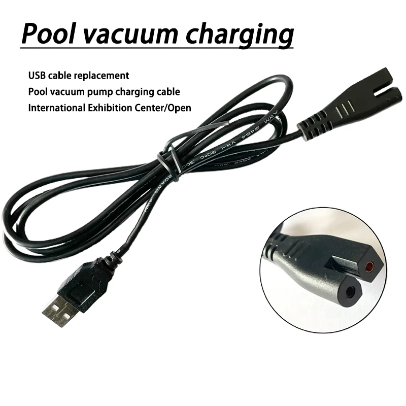 Pool Vacuum Charging USB Cable Replacement For Intex Lay-Z-Spa