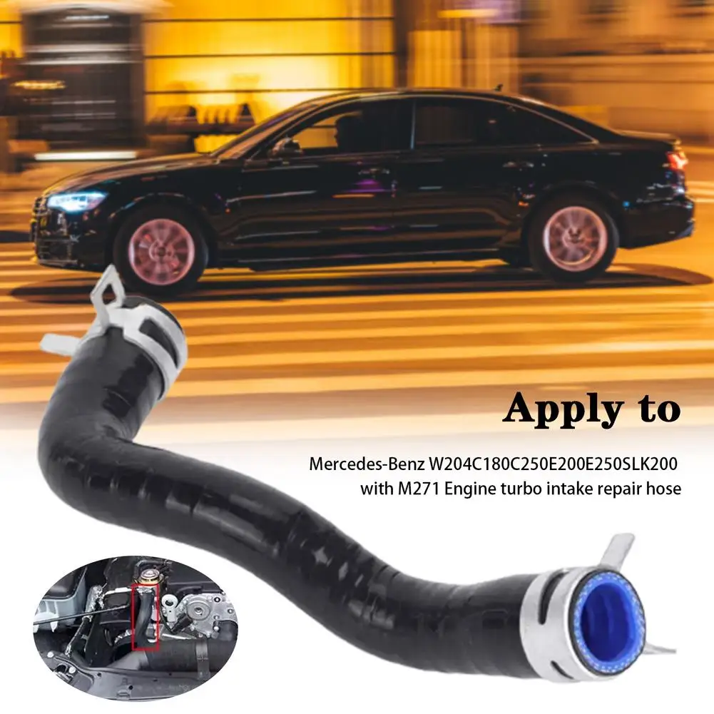 Turbo Intake Repair Hose Pipe Kit Rubber For MercedesBenz M271 W204