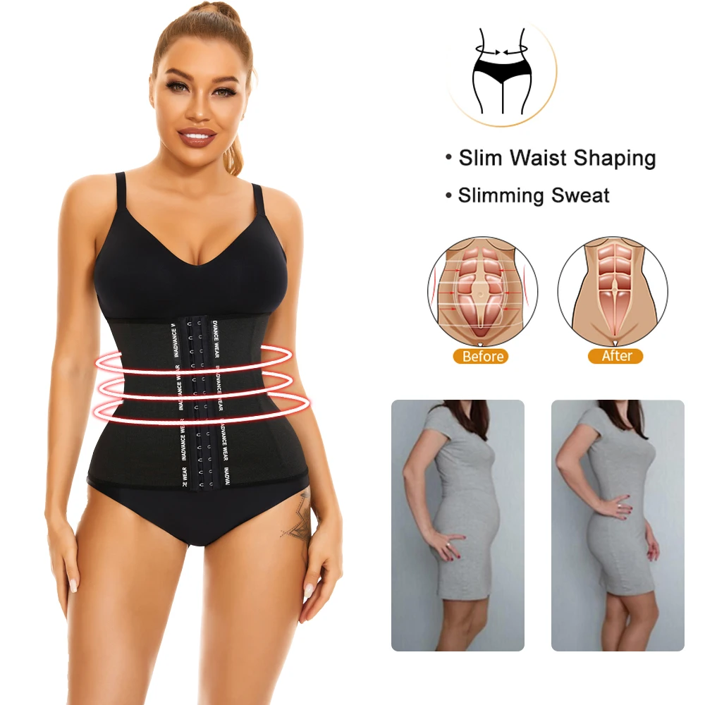 NINGMI Waist Support Belt for Women Body Shaper Waist Trainer Everyday Wear Slimming Belt Modeling Belt Shapewear Waist Cincher