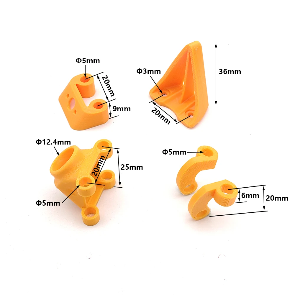 Aileron requin en silicone pour drone, avec support antenne caméra, détail du design.