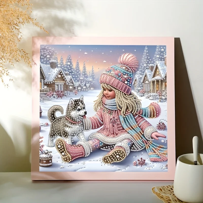 5D DIY Diamond Art Painting Set, Handmade Crafts, Special Shaped Diamonds Add Three-Dimensional Effect, Can Be Completed Alone o - 4