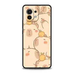 Capybara Couple Cartoon Soft Phone Case Cover for Xiaomi 13 Ultra (A1)