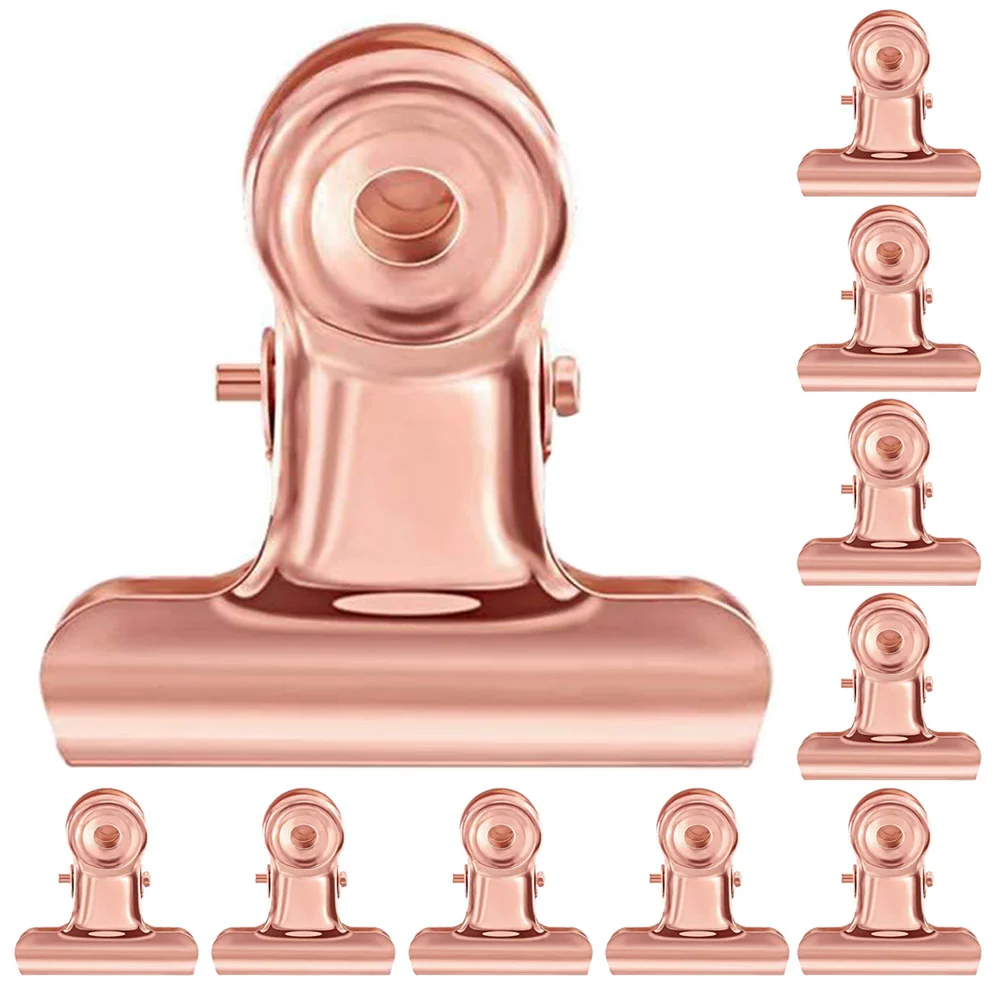 30 Pcs Rose Gold Decor Thumbtack Clip Push Pin Clips Cork Board