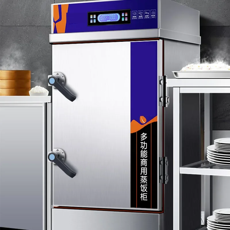 Rice Steamer Steaming Cabinet 4 Trays 6 Trays 8 Fully Automatic Rice Steaming Box 12 Commercial Electric / Gas Steamer