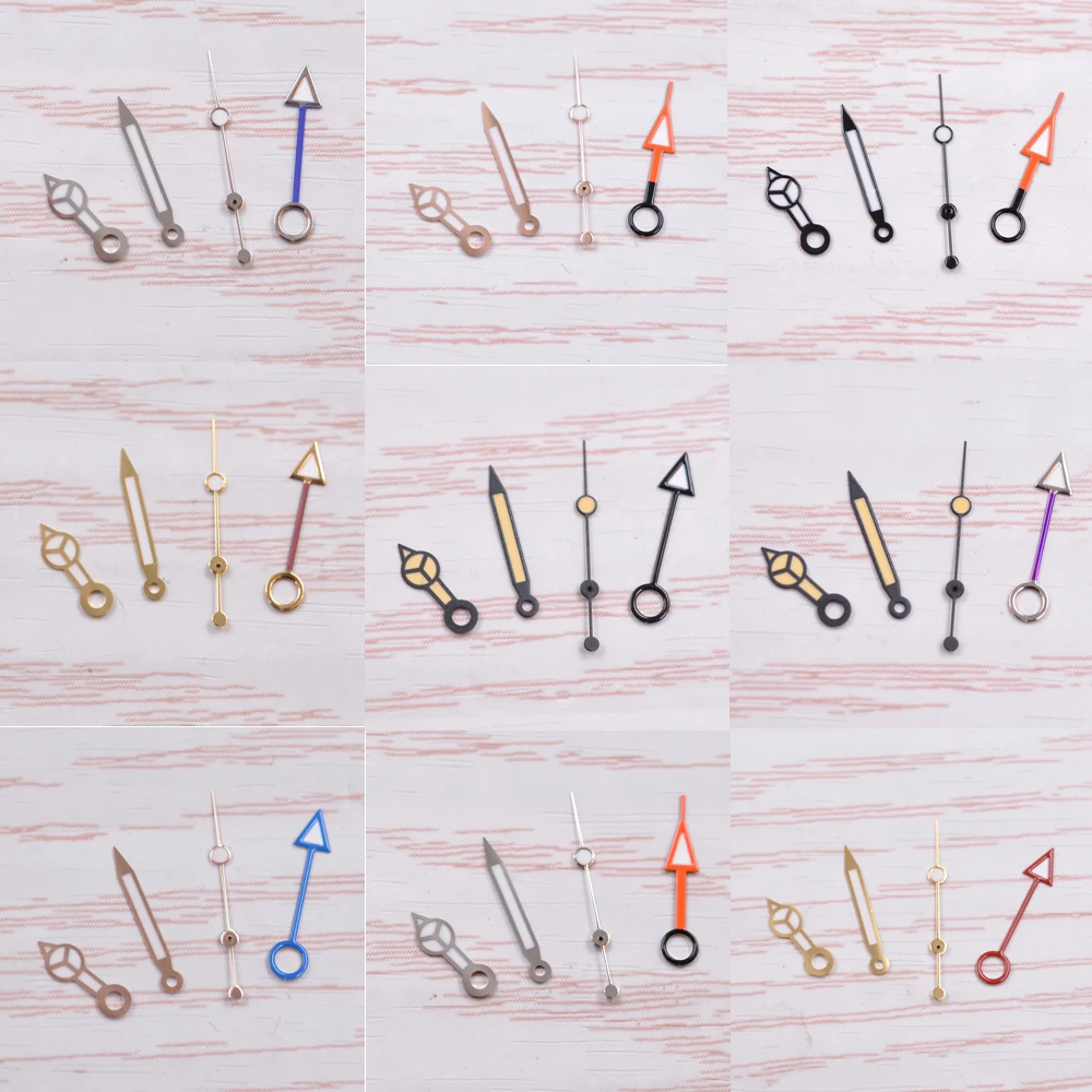 Green Luminous Nh34 Gmt Watch Hand Fit Nh34a Nh34 Automatic Movement