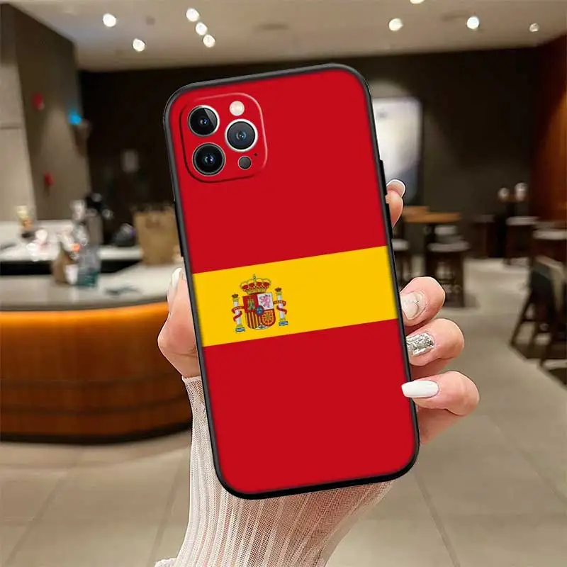 RE54 Stylish Spain Flag Phone Case - Vibrant Spanish Design