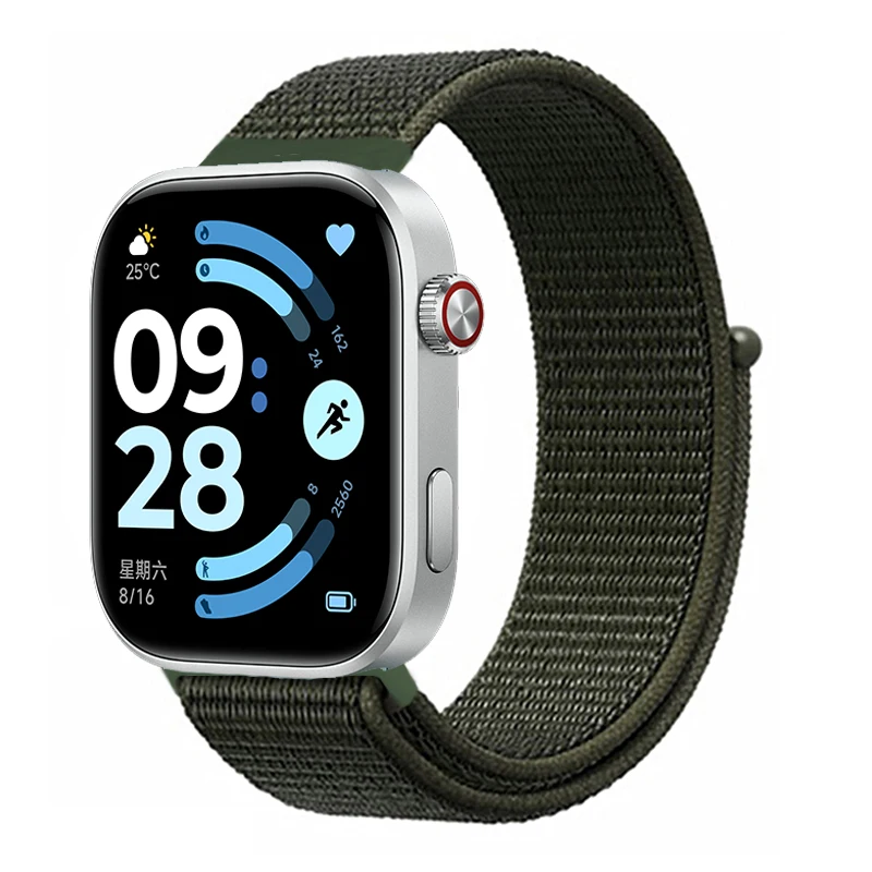 Smartwatch Sport Nylon Loop Replacement Strap - Universal Accessory Bracelet