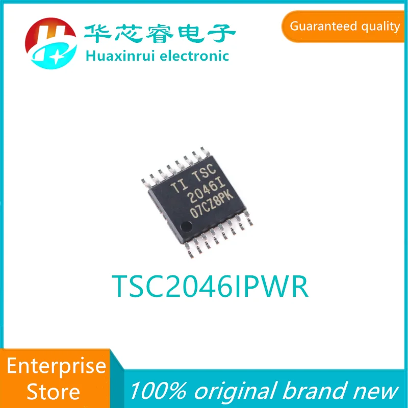 Muslimate Tssop-16 100% Originale Nuovo Di Zecca Tsc2046I 4 Fili Micro Touch Screen Controller Ic Chip 2046I