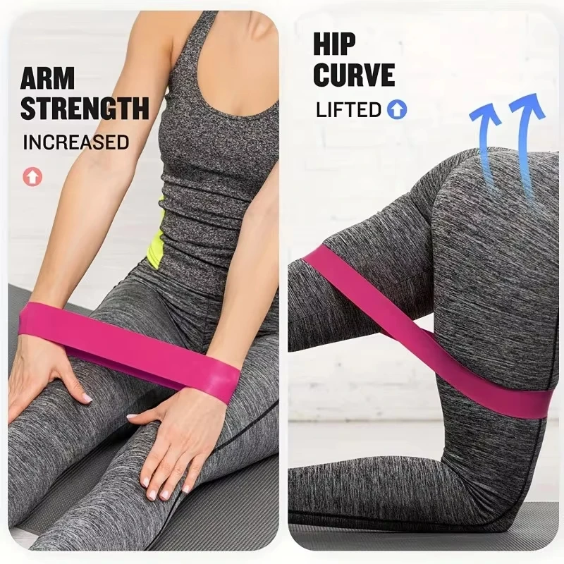 Fitness Elastic Resistance Bands Home training yoga sport resistance bands Stretching Pilates Crossfit Workout Gym Equipment yoga resistance bands