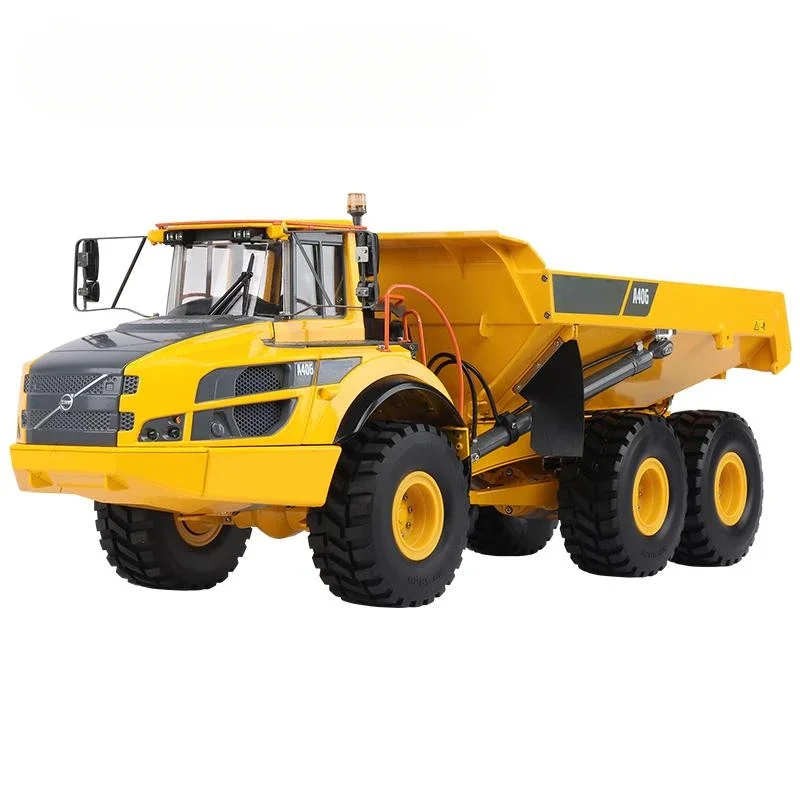 DOUBLE E E017 RC Truck 1/16 A40G Electric Metal Remote Control Articulated Truck Model 2.4G Remote Control Truck Boy Toy Gift 4