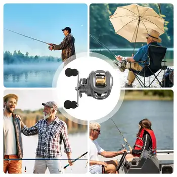 Fishing Rod And Reel Combo Freshwater Saltwater Fishing Rod Spin Reels Reel Combos Smooth Fishing Reel Bait Cast Reel Combo 3