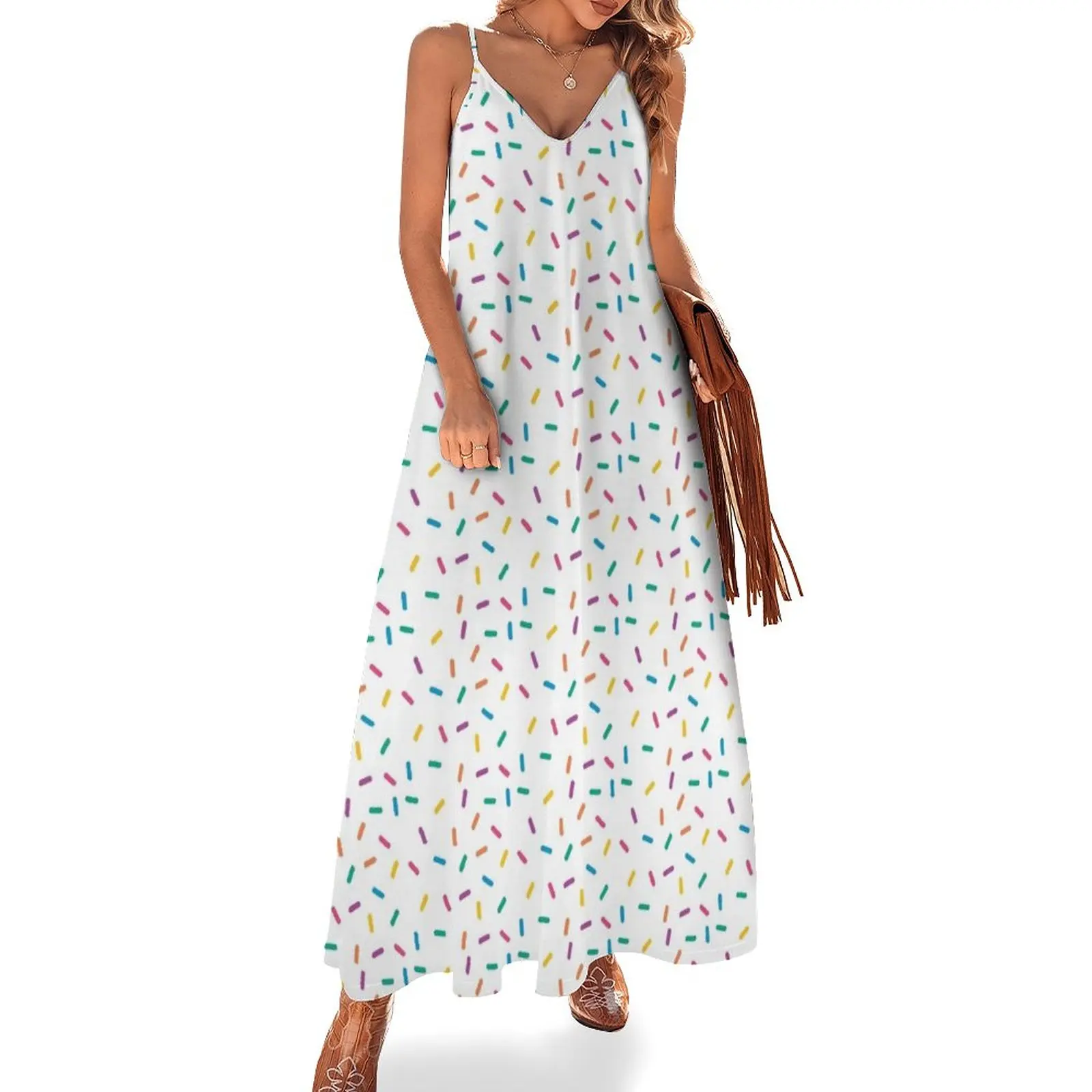 

SPRINKLES Sleeveless Dress women long dresses Women's long women