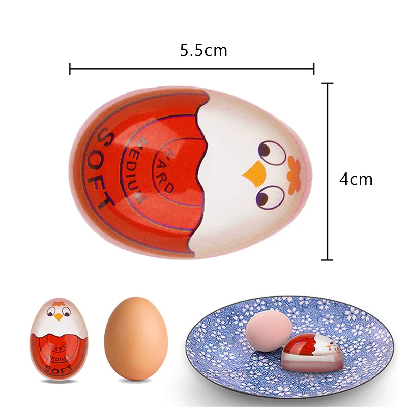 Egg Boiler Timer Convenient Silicone Food Grade Color Changing Egg Perfect Egg  Timer Home Use Egg Timer Egg Thermometer - AliExpress