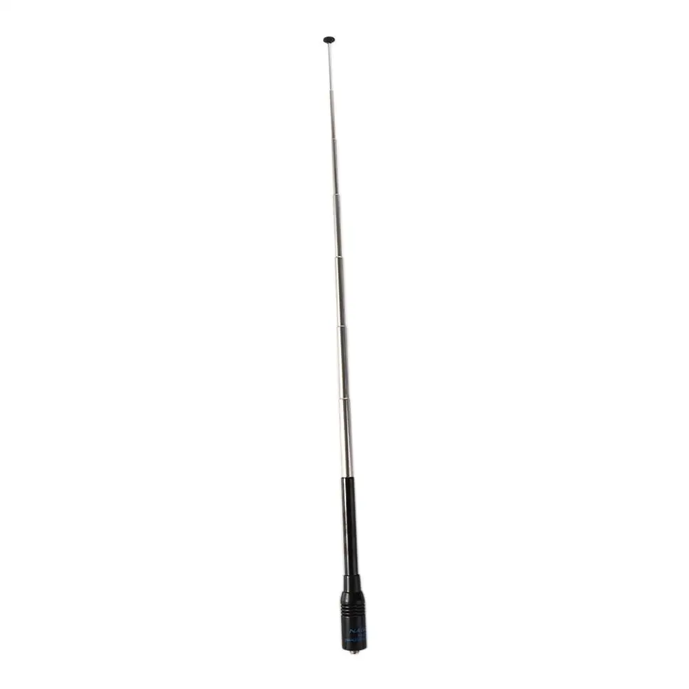 888S UHF+VHF 인터콤 용품(바오펑 UV-5R용) 텔레스코픽 안테나 무전기 공중 통신 장비 SMA-F 안테나