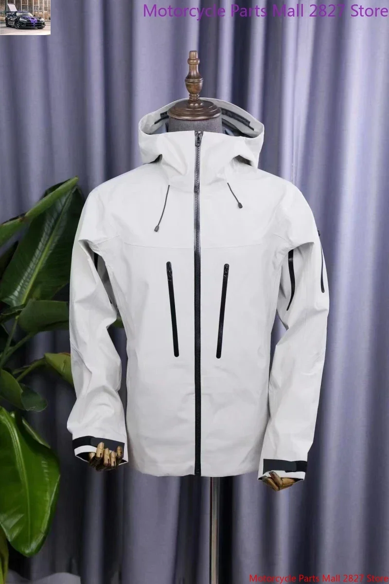 ARC Embroidery Alpha SV 6th Three Layer Mens Womens Camping Coat Outdoor Waterproof Windbreaker Hiking Jackets
