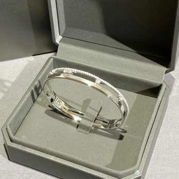 Fashionable 925 Sterling Silver Women's Jewelry Bracelet, Exquisite Party And Holiday Gifts