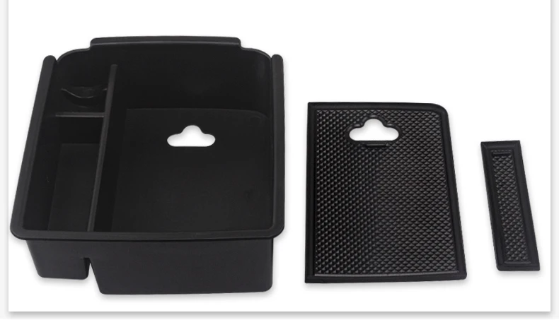 Auto-Armlehnen-Mittelkonsolen-Aufbewahrungsbox, Handschuhfach-Organizer für Volkswagen VW Tiguan MK2 2017-2021 2022 2023 2024 Zubehör – Detail 5