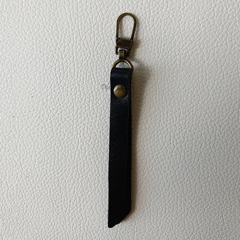 1Pcs Leather Metal Zipper Slider Pull Head Backpack Apparel DIY Sewing Accessories for Pull Strap Pendant Cord Zipper Decoration
