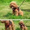 Dog Harness Vest Set Puppy Cat Reflective Chest Strap for Small Medium Dog Harness Leash Chihuahua Yorkies Walking Lead Leash 5