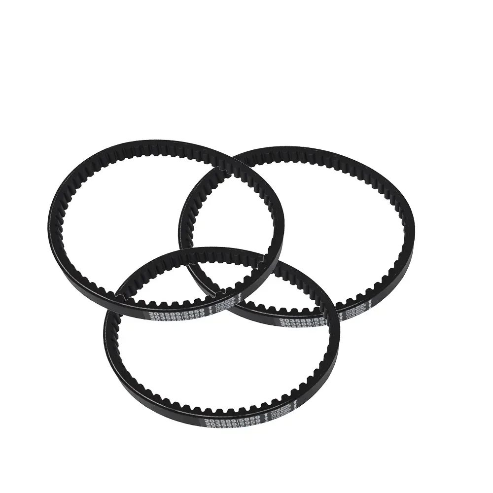 Manco 5959 Comet과 호환되는 30 시리즈용 Black Go Kart 드라이브 벨트 3개 203589   ATV 고카트 액세서리