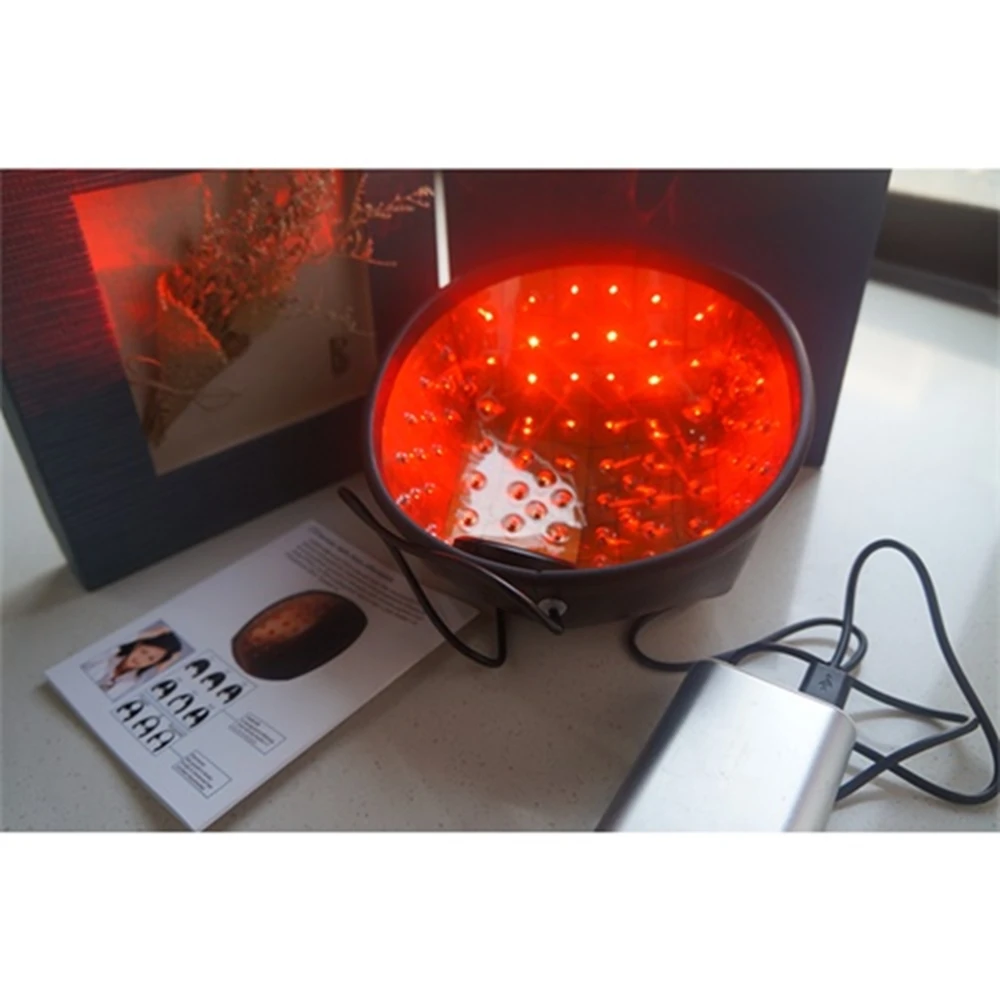 

Hair Growth Cap Red Light Therapy Lamp Beads Hair Fast Growth 650nm Hair Care Anti-hair Loss Improvement Depression Dementia