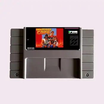 Big Grey di alta qualità 16 Bit Undercover Cops NTSC per giocatore di gioco versione USA