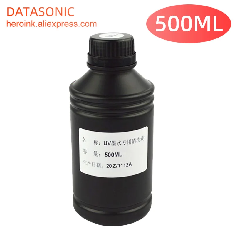 Líquido uv da Limpeza de 500ml para o Líquido uv da Limpeza da Impressora de Epson Roland Mimaki para o Líquido uv da Limpeza da Cabeça de Impressão