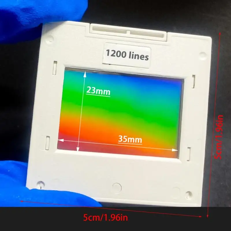 Diffraction Grating Line Spectrophotometer for Teaching Labs - 100/600/1200/1600 Scale