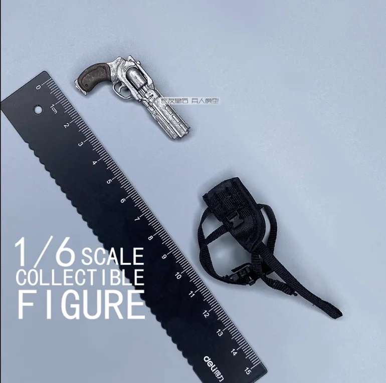 

1/6 игрушки, идеальный мастер, револьвер + кобура, модель для 12 дюймов