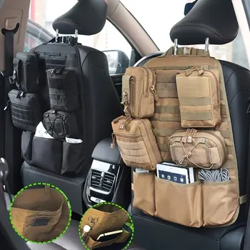 Car Backseat Hanging Organizer – Tactical Storage Bag for Outdoor & Travel 1