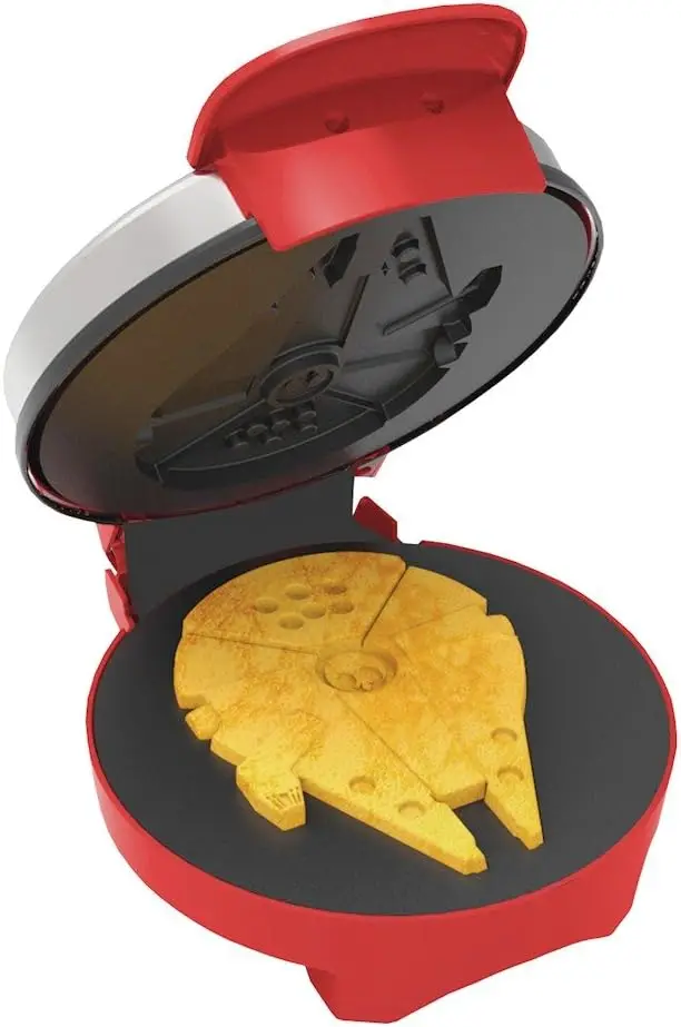 

de waffle Millenium da Uncanny Brands, faz waffles de 17,78 cm oficialmente licenciada pela Waffle Maker Waffle Iron