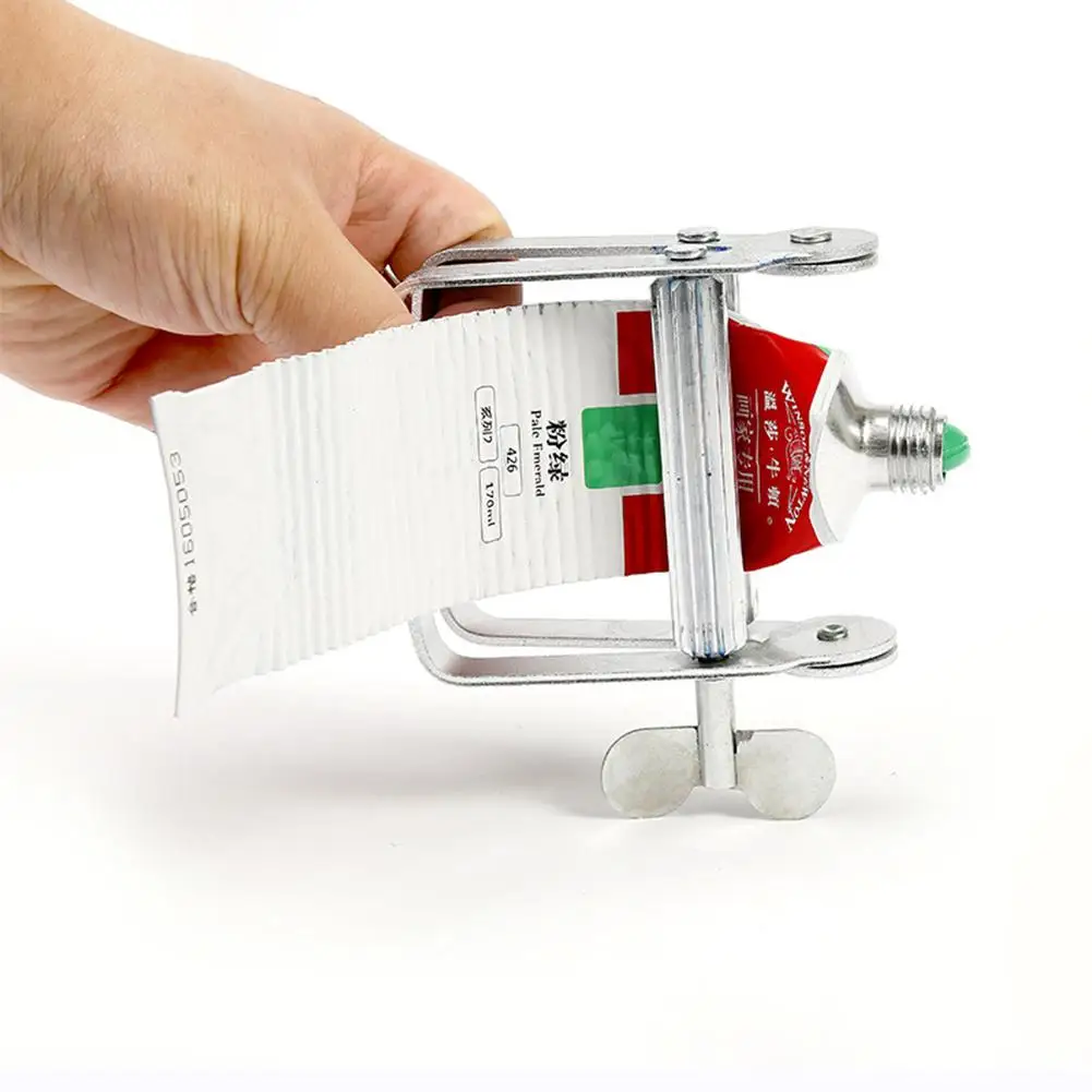 Paint Squeezer Manual Metal Watercolor Gouache Oil Squeezer Pigment Extruder Art Supplies Practical Tool for home school office 3