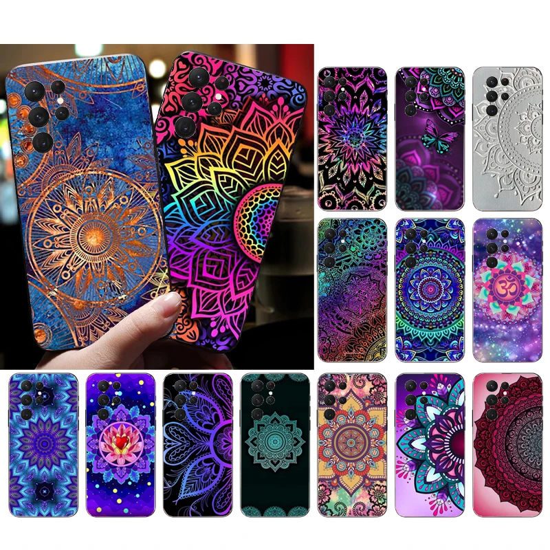 

Phone Case for Samsung Galaxy S24 S23 S22 S21 S20 Ultra S20 S22 S21 S10E S20 FE S24 Plus Mandala