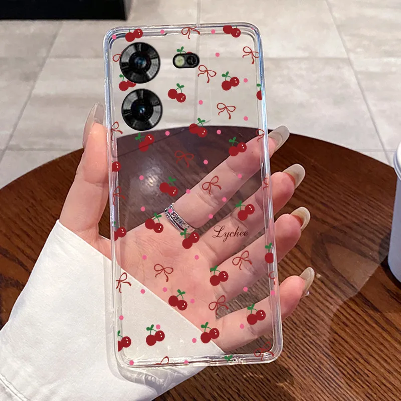 Aesthetic Cute Cat Soft Transparent Silicone Phone Case