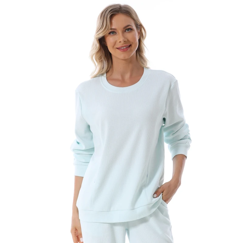 Plus Size Pregnant Women Sweatshirt Long Sleeve Spring Autumn Breastfeeding Clothes Blouse Maternity Clothes Pullover Hoodies 3
