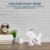Cartoon Unicorn Money Bank Child Girls Piggy Large Banks The Coin Storage Jar 6