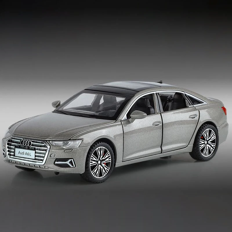 1/18 精巧な造りの金属製 アウディ特注モデル アウディ AUDI A6L 白 Auti